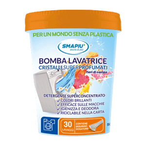 DETERGENT PRAF SUPER CONCENTRAT SMAPIU, BOMBA LAVATRICE 500GR