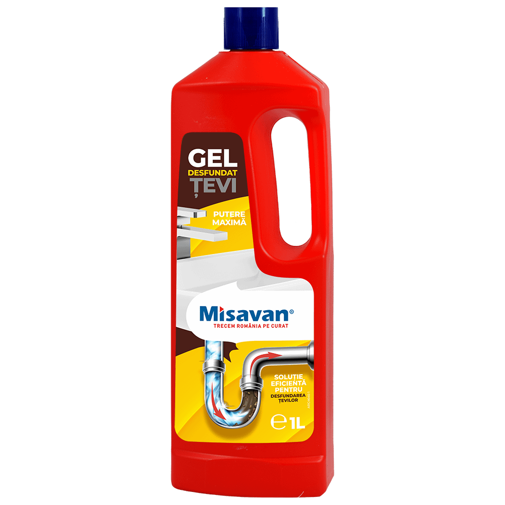 Gel pentru desfundat tevi Misavan 1l