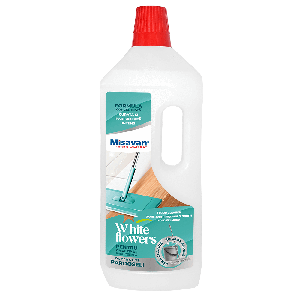 Detergent pardoseli Misavan White Flowers 800ml