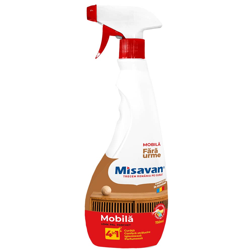Solutie curatare mobila Misavan 4in1 750ml