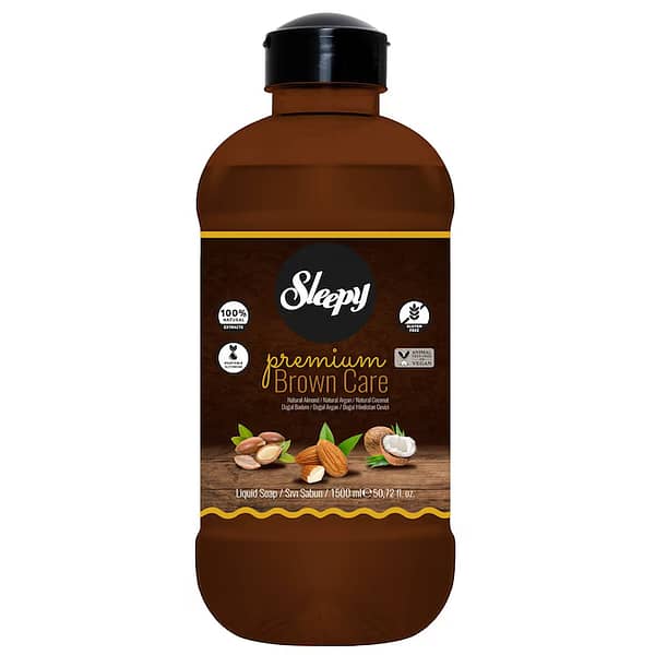 Sapun lichid Sleepy Premium Brown Care 1500ml
