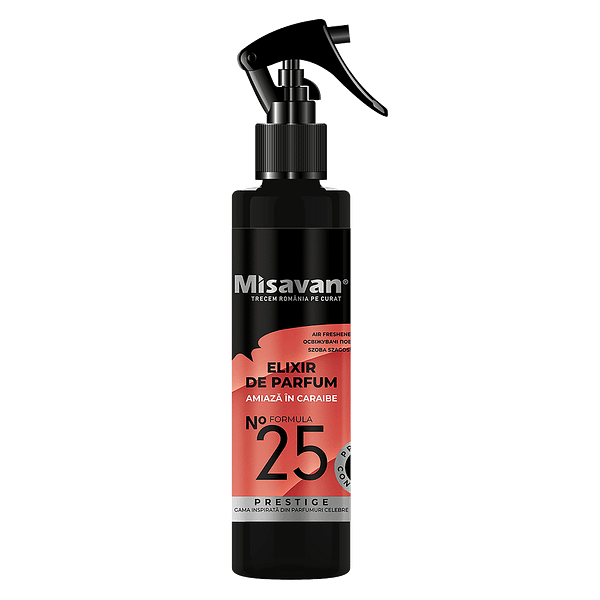 Odorizant baie Misavan Elixir de parfum nr.25 Amiaza in Caraibe 200 ml