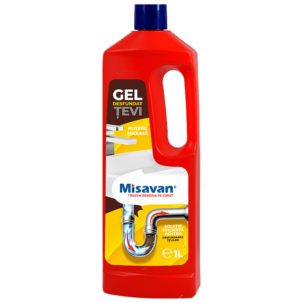 Gel pentru desfundat tevi Misavan 1l